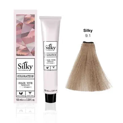 Silky 9.1 Hair Color – 100ml Silky
