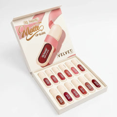3Q Beauty Matte Velvet Lipgloss Pack of 12 3Q Beauty
