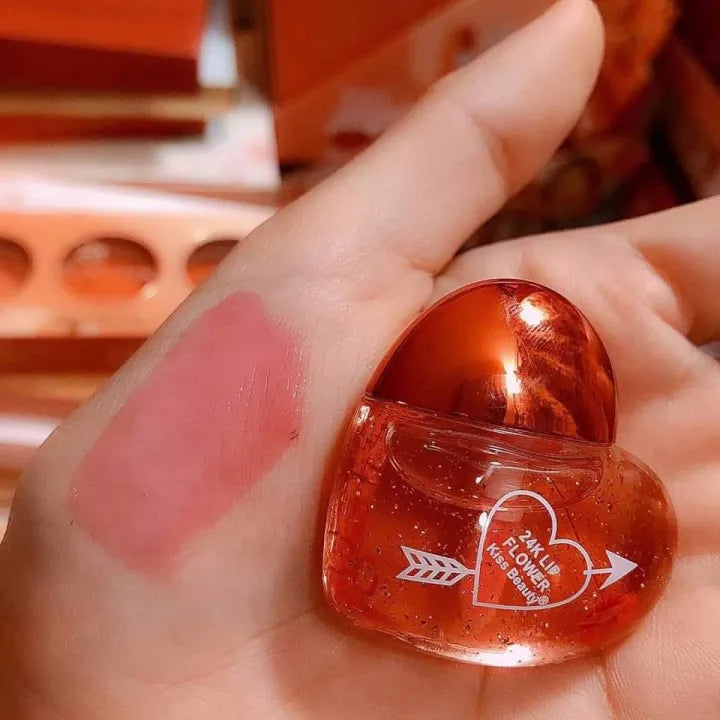 Pack of 4 Cute And Trendy Heart Shaped Matte Lip Gloss Cosmia.pk
