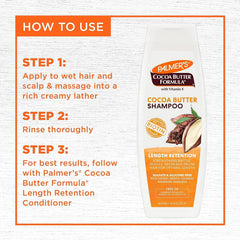 Palmer's Cocoa Butter Formula Biotin Length Retention Shampoo - 400ml Palmer's