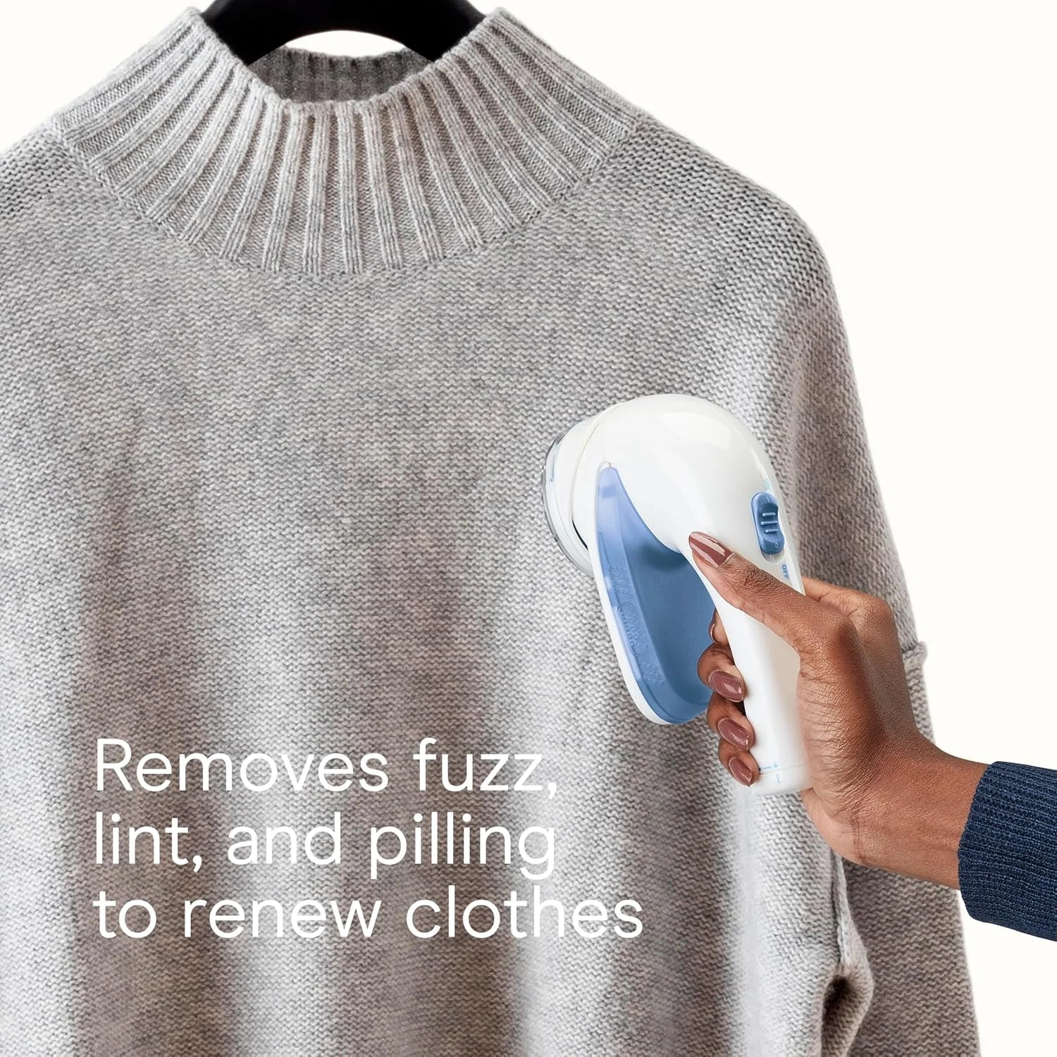 Conair Fabric Shaver and Lint Remover, Battery-Operated Portable Conair