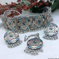 Turkish Choker Silver MT Set Cosmia
