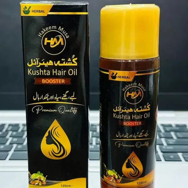 Haleem Musa Kushta Hair Oil – 120ml Haleem Musa