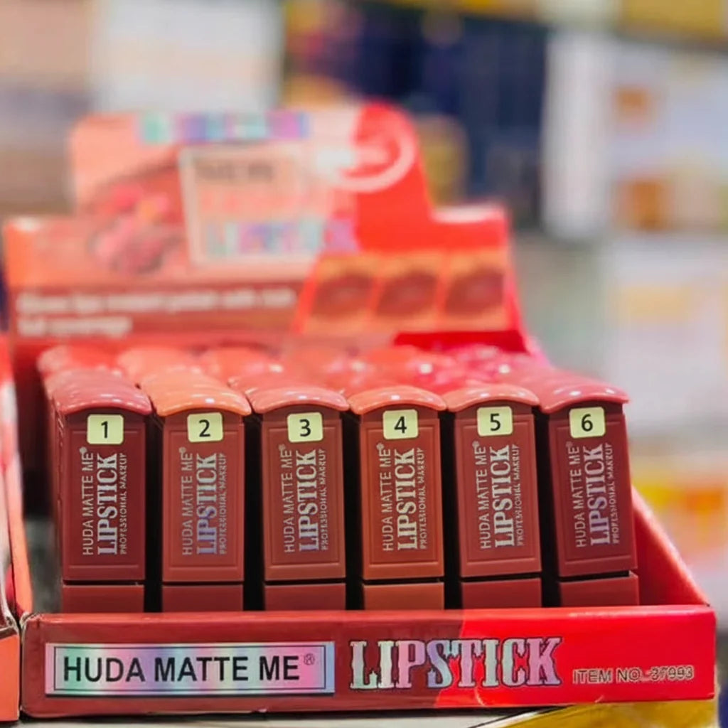 Huda Matte Me Velvet Matte Lipstick Huda Matte Me