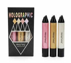 Heng Fang Holographic Highlighter Pack of 3 Heng Fang