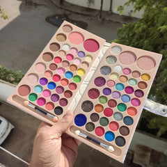 True Match Fit Me Beauty Book All-in-One Folding Highlighter Blush & Eyeshadow Palette True match