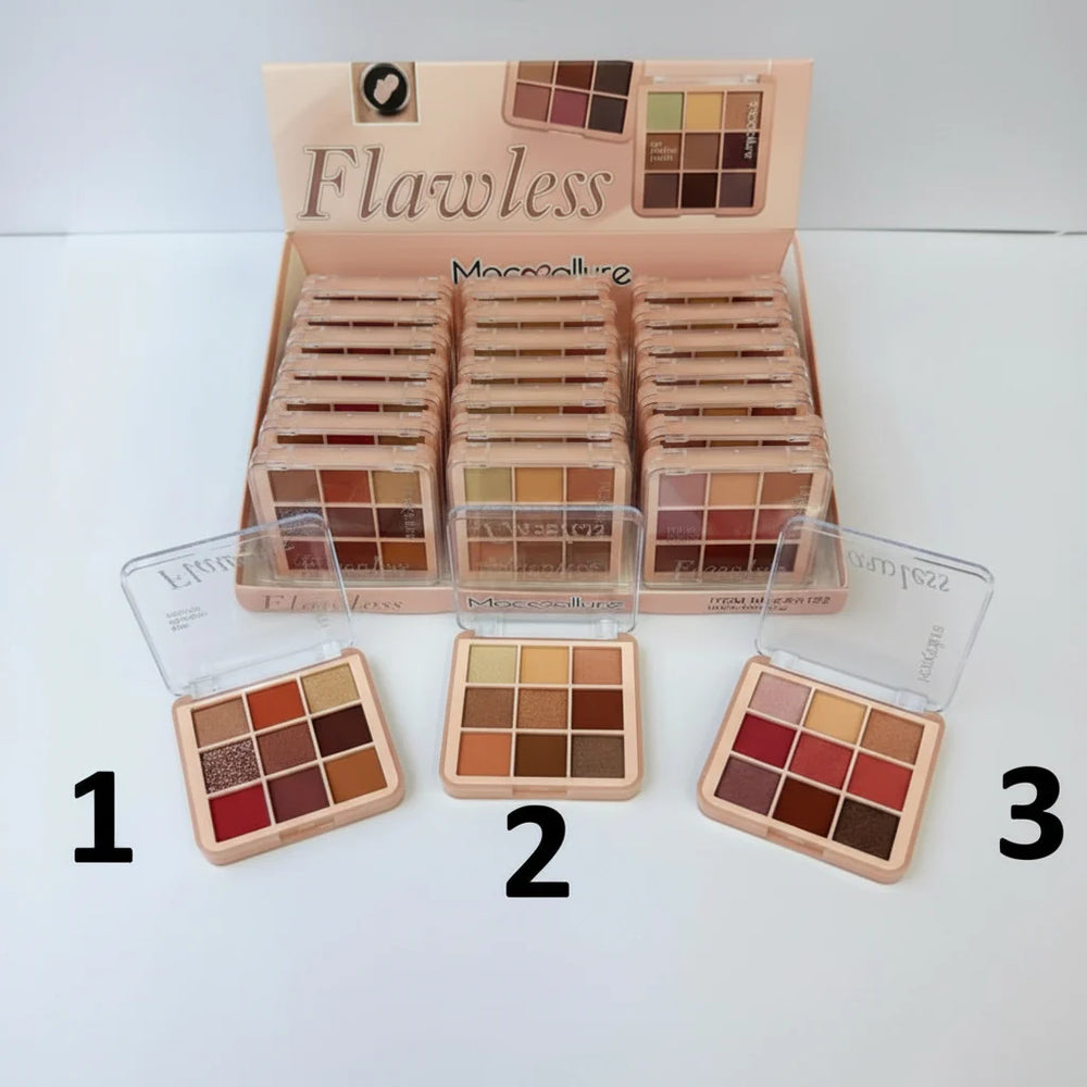 Mocallure Flawless eyeshadow palette  - 9 Shades Mocallure