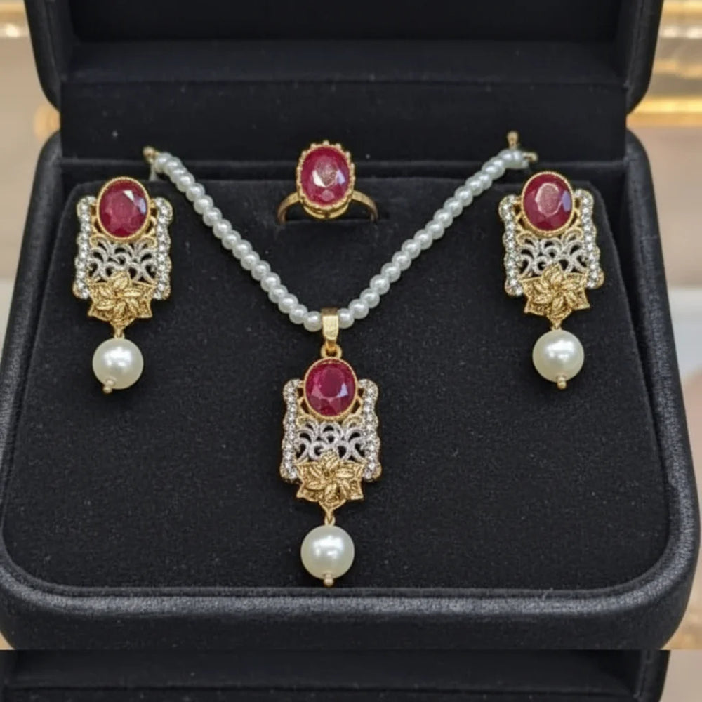Turkish Locked Jewelry Set for Women Cosmia