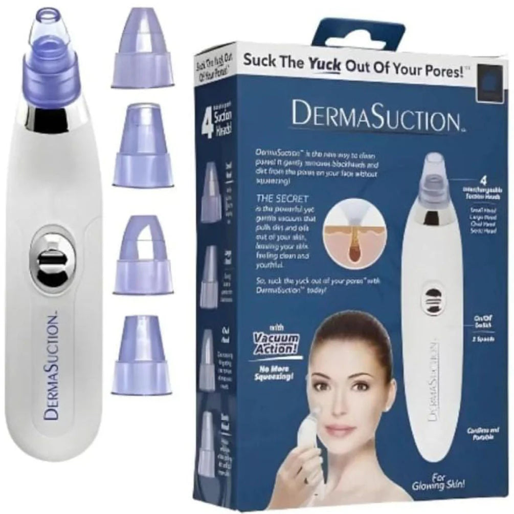 Derma Suction 4 in 1 Black Head Remover Machine Derma Suction