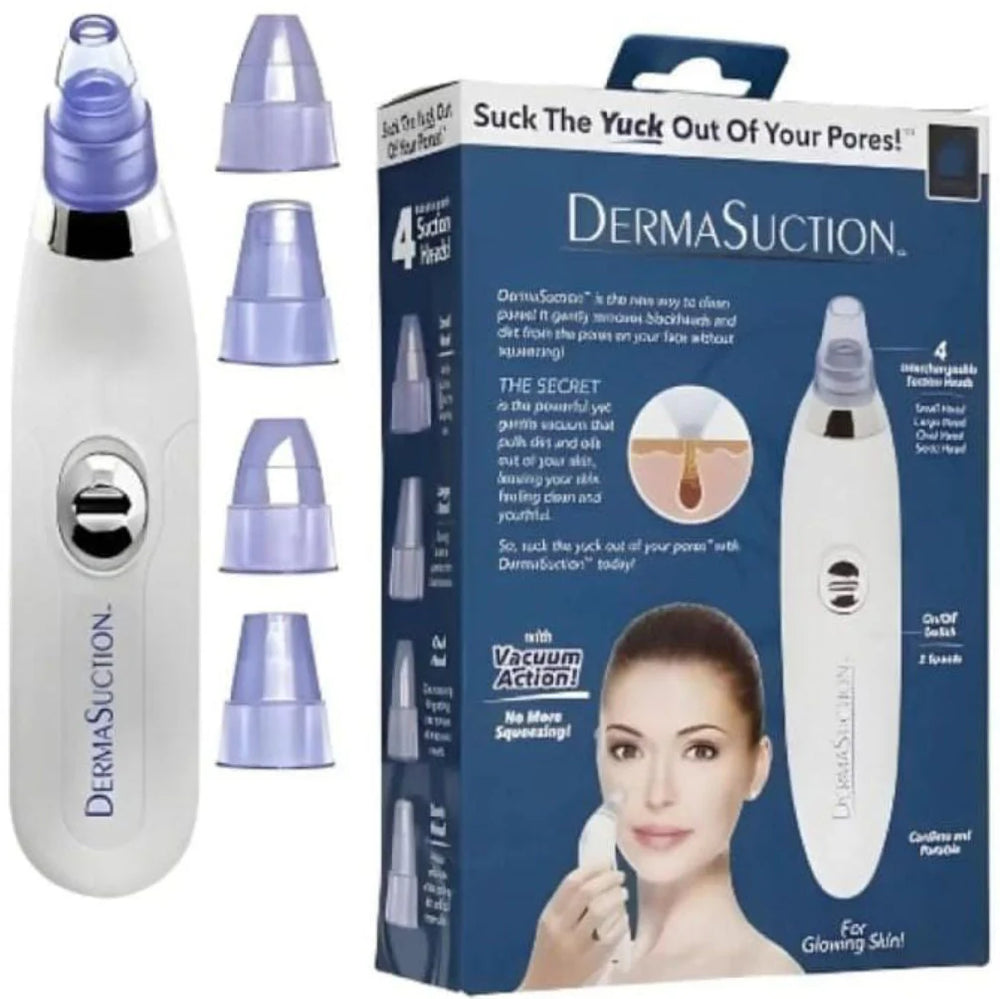 Derma Suction 4 in 1 Black Head Remover Machine Derma Suction