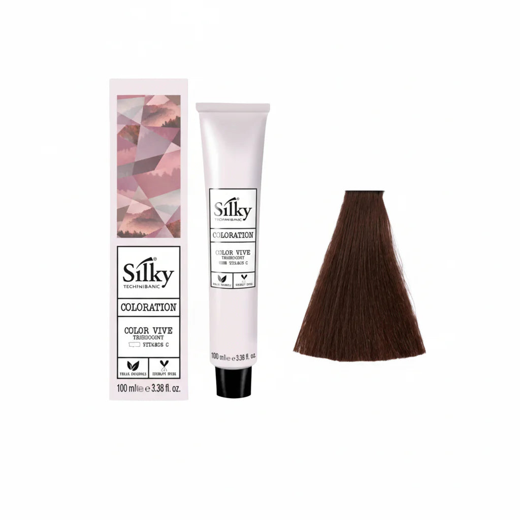 Silky Coloration 5.34 Hair Color - 100ml Silky