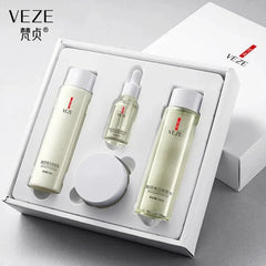 VEZE Glowing Anti-Freckle Beauty Skin Care Gift Box Set Kit (4 In 1) Veze