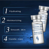 Bioaqua Hyaluronic Acid Essence B6 Moisturizing Anti‑Wrinkle Facial Serum - 10Pcs × 5ml