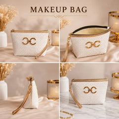 Elegant Woven Makeup Organizer Bag – Each Cosmia.pk