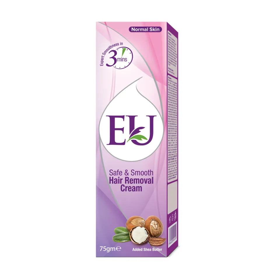 EU Safe & Smooth Normal Skin Hair Removal Cream 75g EU