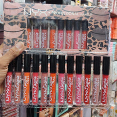 12 Pcs Nyx Professional Makeup Lipstick NYX