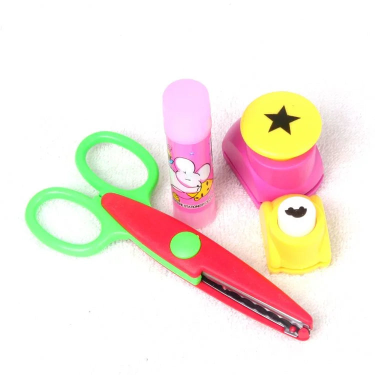 Craft Scissors Set Scissors for Children Craft Design, Clipbook, DIY Cosmia.pk