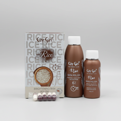 City Girl Rice skin Polish With Free Capsules City Girl