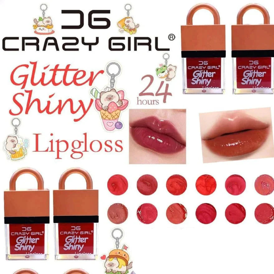 Crazy Girl Glitter Shiny Lipgloss Crazy Girl