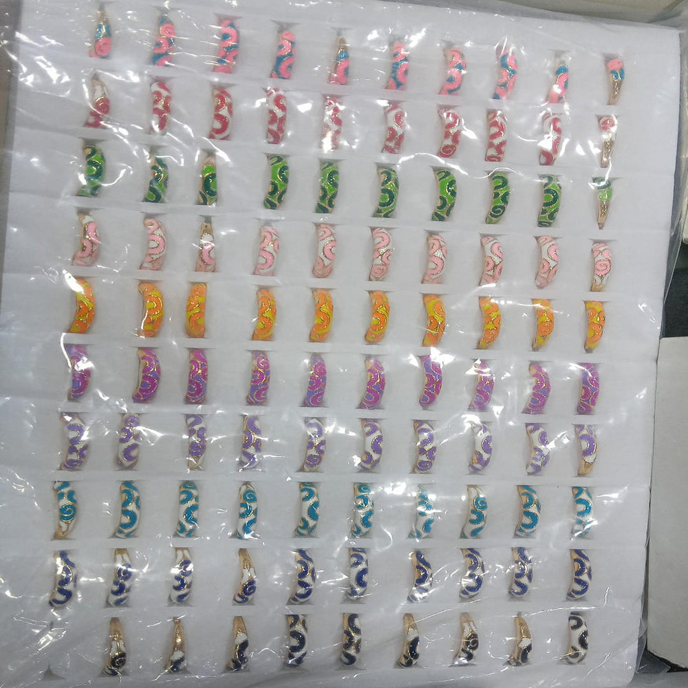 Colors Pattern Rings Cosmia.pk