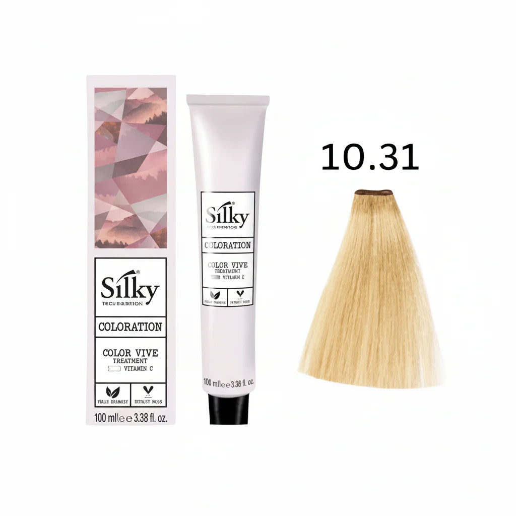 Silky Coloration 10.31 Hair Color - 100ml Silky