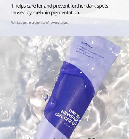 Isntree Onion Newpair Gel Cream - 50ml Isntree