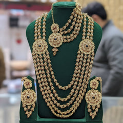 Bridal Mala Mahta Patti Earning Set Cosmia