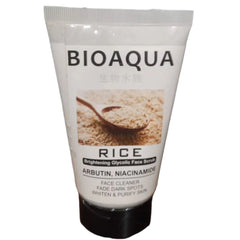 BIOAQUA Rice Brightening Glycolic Face Scrub Bioaqua