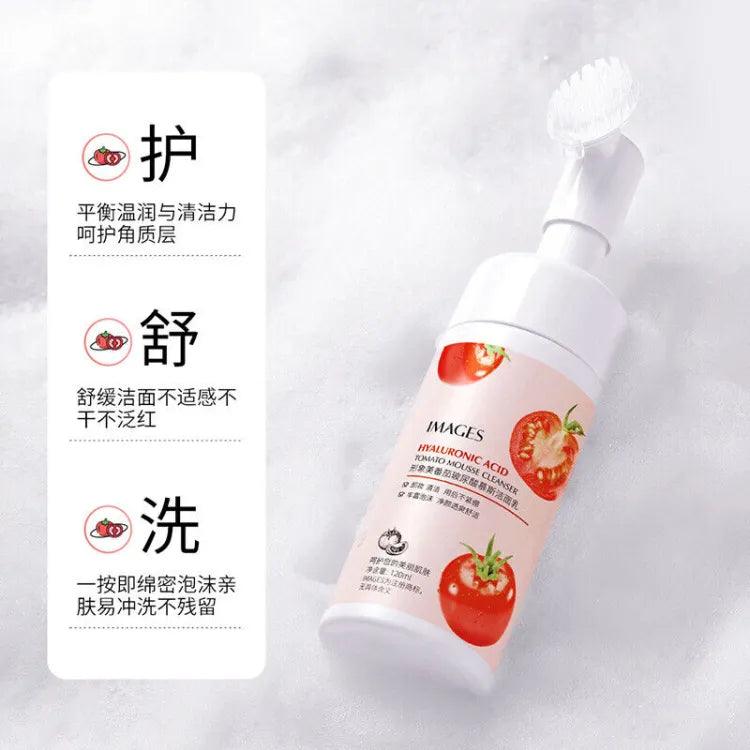 Images Tomato Cleansing Foam Mild Cleansing Facial Skin 120ml Images