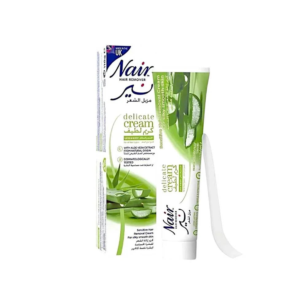 Nair Gentle Hair Removal Cream Natural Aloe Vera Extract - 110 gm Nair