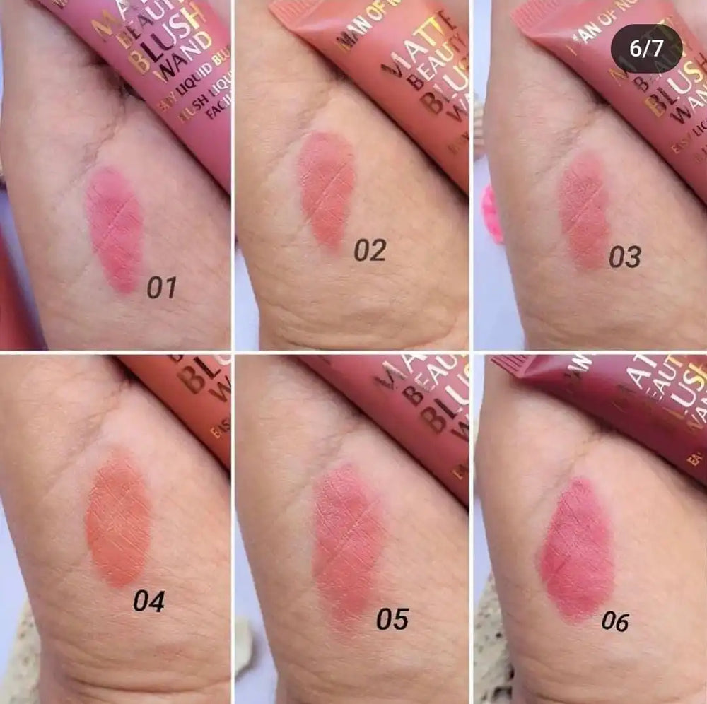 Hudamoji Matte Liquid Blusher Set Huda Moji