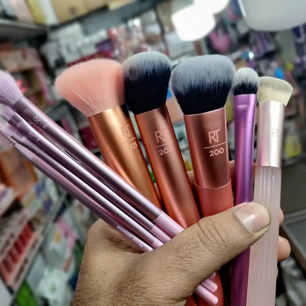 9 Pcs Original Real techniques makeup brush kit Real Technique