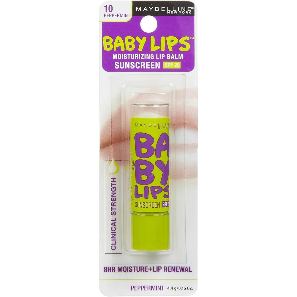 Maybelline Baby Lips® Moisturizing Lip Balm - Peppermint Maybelline