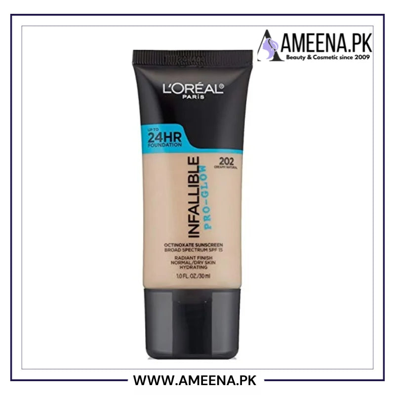 L'Oreal Paris Makeup Infallible Up to 24HR Pro-Glow Foundation Loreal Paris