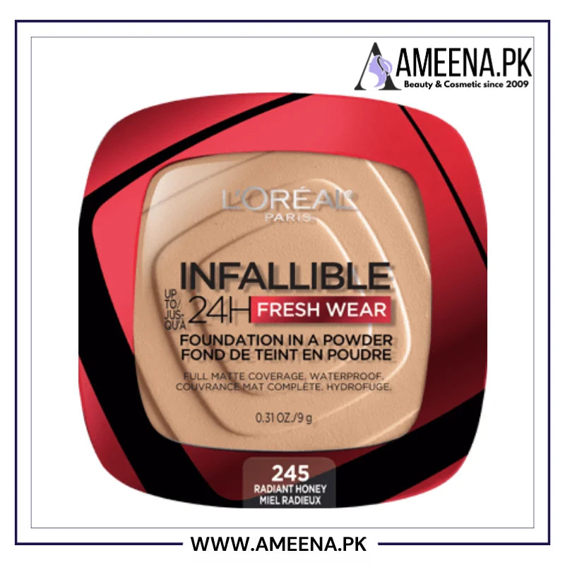 L'Oreal Paris Makeup Infallible Fresh Wear Foundation in a Powder Loreal Paris