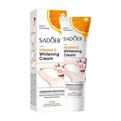 SADOER 3 IN 1 Vitamin C Underarm & Private Parts Whitening Cream Sadoer