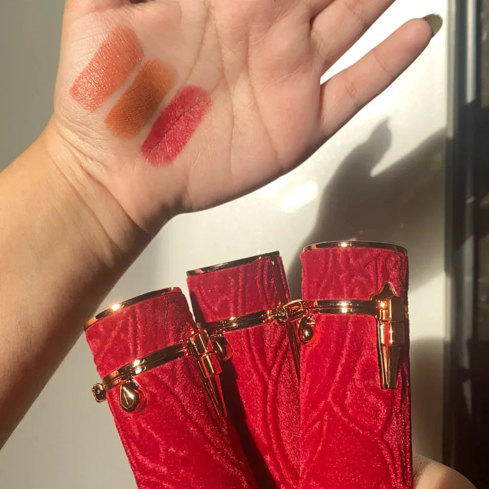 Mansly Velvet Touch Lipstick Trio Set – 3 Pcs Mansly