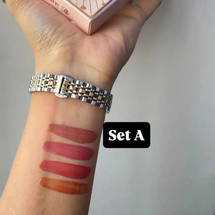 Romcom Beauty Never Stops Long Wear Liquid Lipstick Pack Romcom