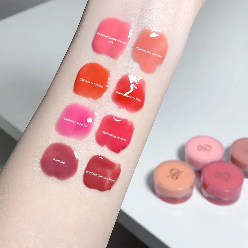 Gege Bear Jam Lip Honey Moisturizing and Shiny Lip Jar Gege Bear