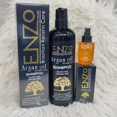 Enzo Argan Oil Shampoo + Enzo Argan Oil Hair Serum – 2 in 1 Deal Enzo