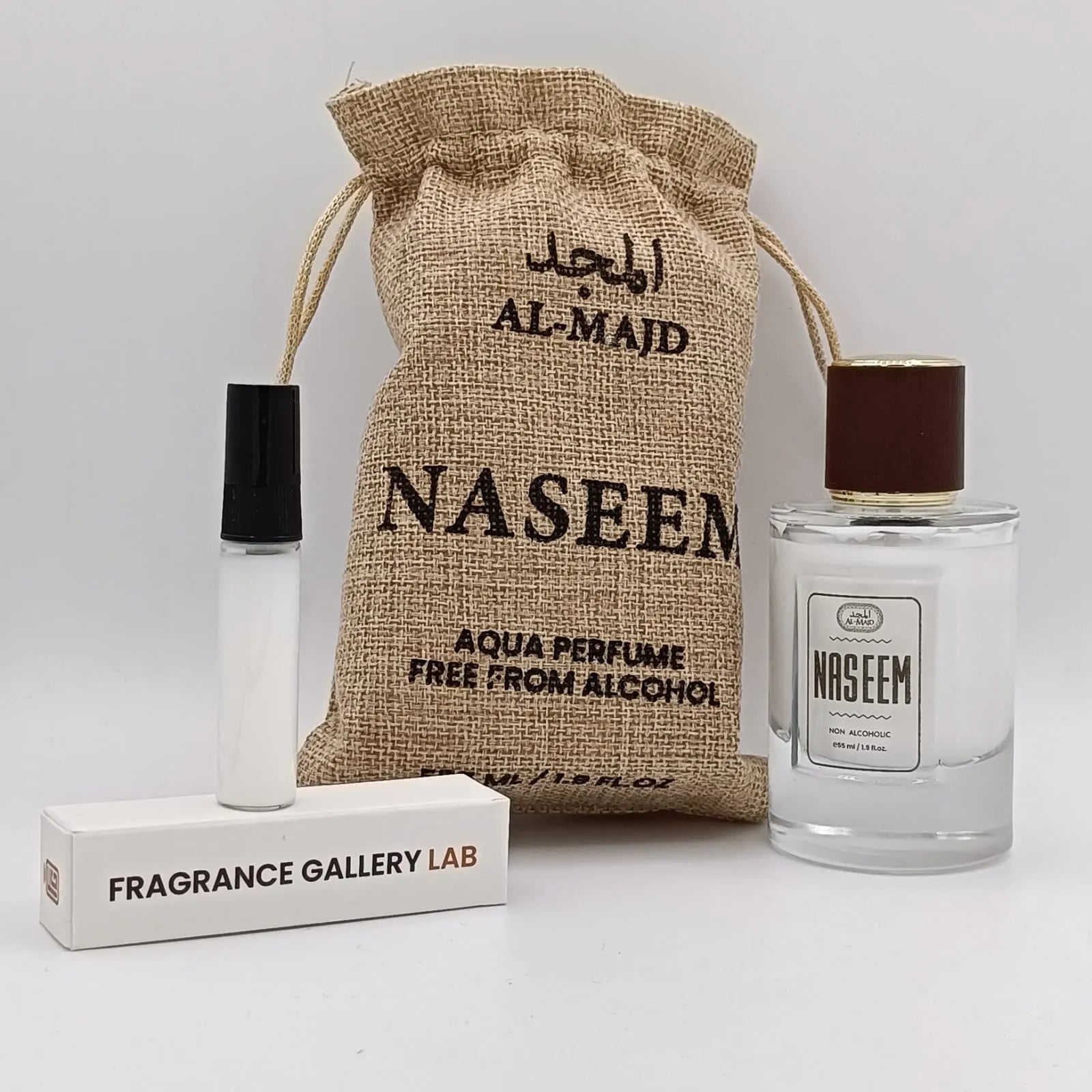 Al-Majd Non-Alcoholic Perfume - Naseem Aqua - 100ml Al-Majd