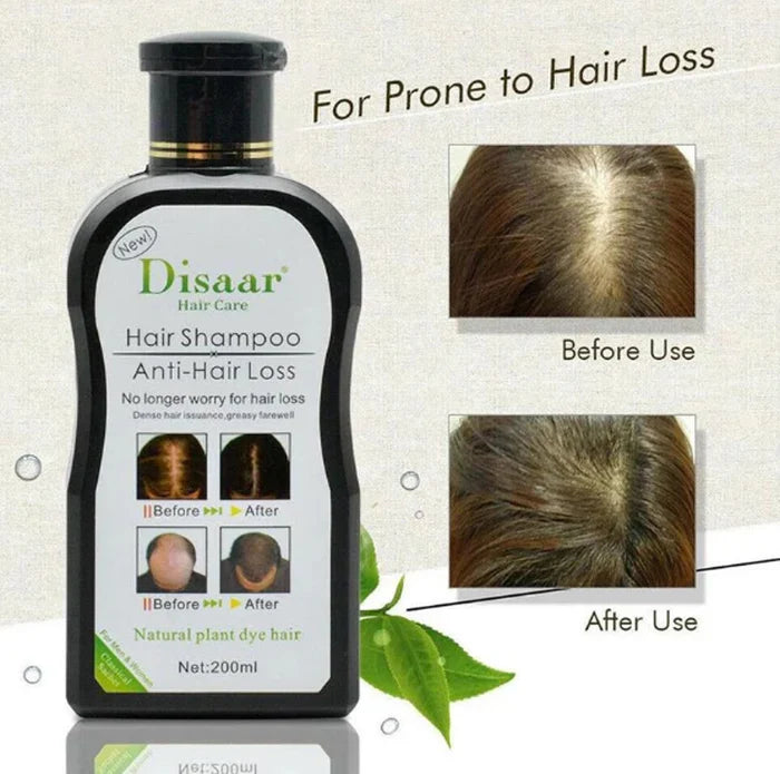 DISAAR 2 In 1 Hair Growth Essential Oil & Anti-Hair Loss Shampoo Disaar