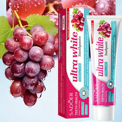 Sadoer Ultra White & Bright Grape Toothpaste 100g Sadoer