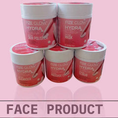 Fize Glow Hydra Facial Kit Complete Skincare Set - 500g Each Fize Glow