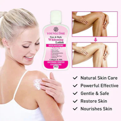 Youngcome Face & Body Whitening Lotion – 60ml Youngcome
