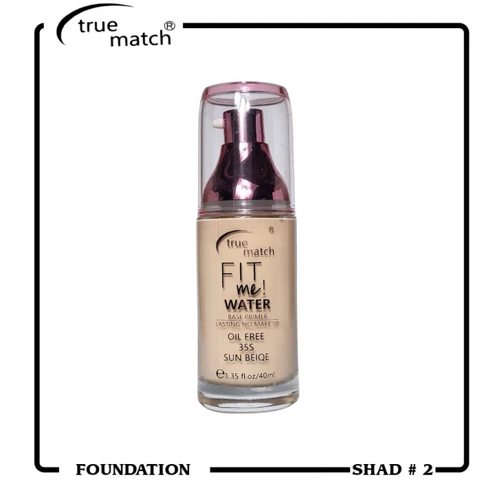 True Match Water Base Priner Beiqe Foundation True match
