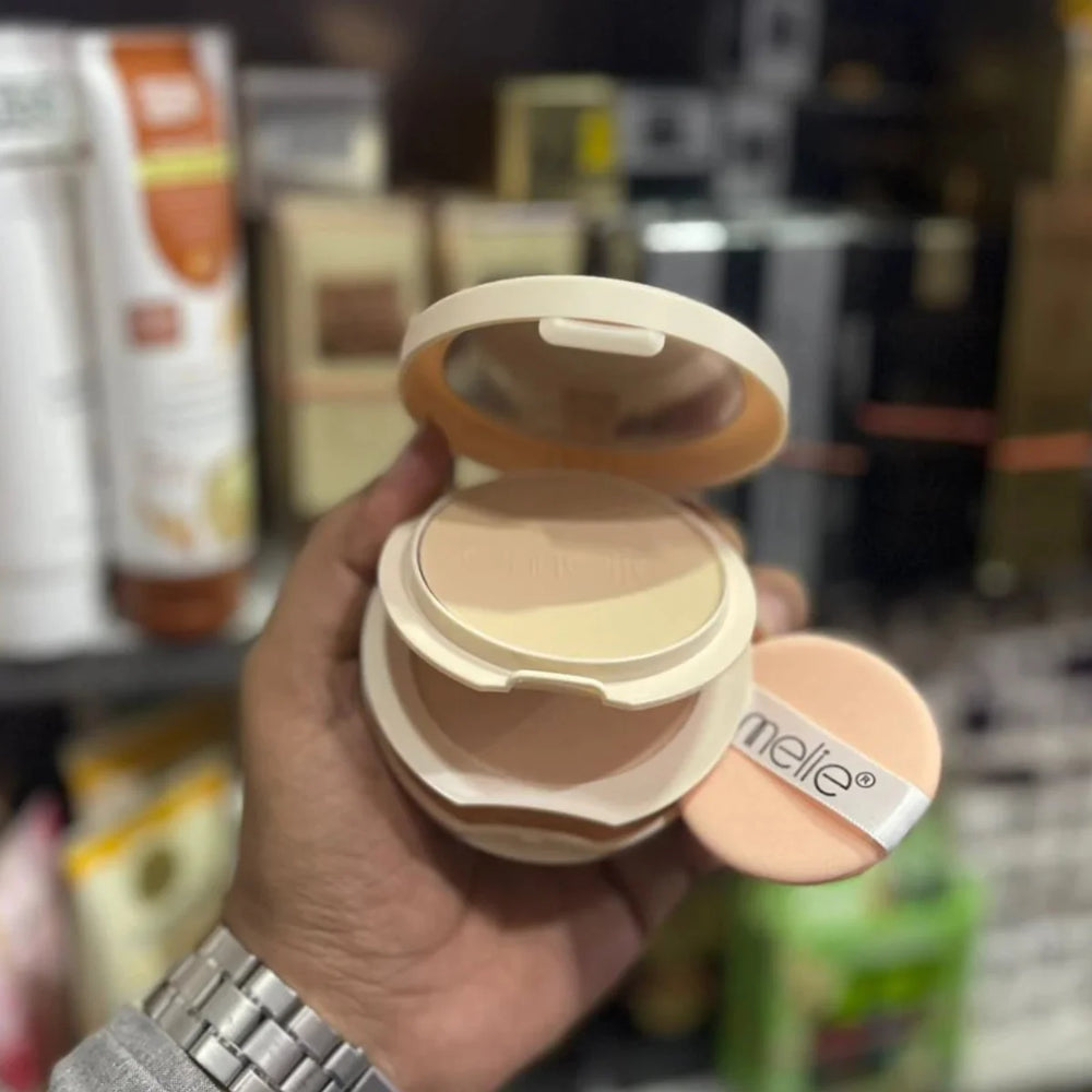 Emelie 2in1 BB HD Flawless Compact Powder Emelie