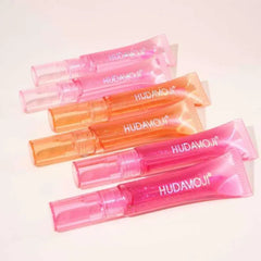 Huda Moji Solid Tube Lip Gloss - 6 Pcs Set Hudamoji