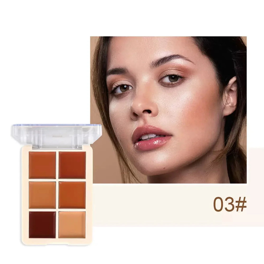 MSYAHO 6 Colors Concealer Palette MSYAHO