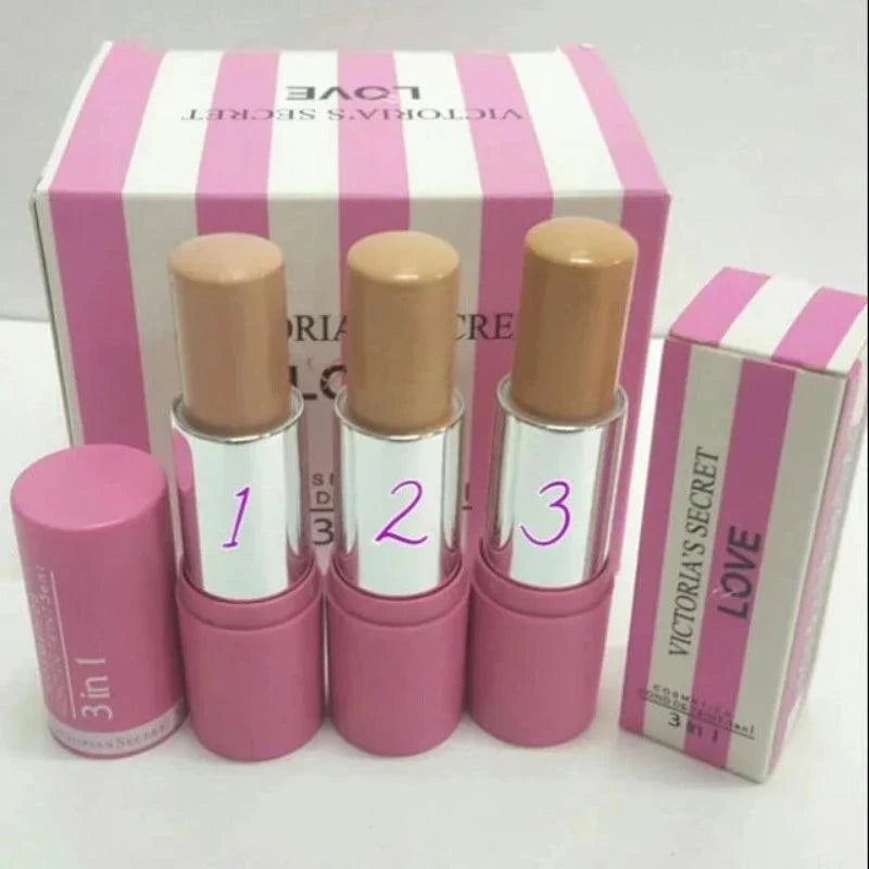 Victoria Secret 3in1 Base Stick Foundation, Concealer + Contour 😍 Victoria's Secret
